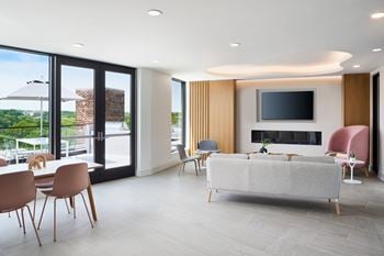 Rooftop clubhouse